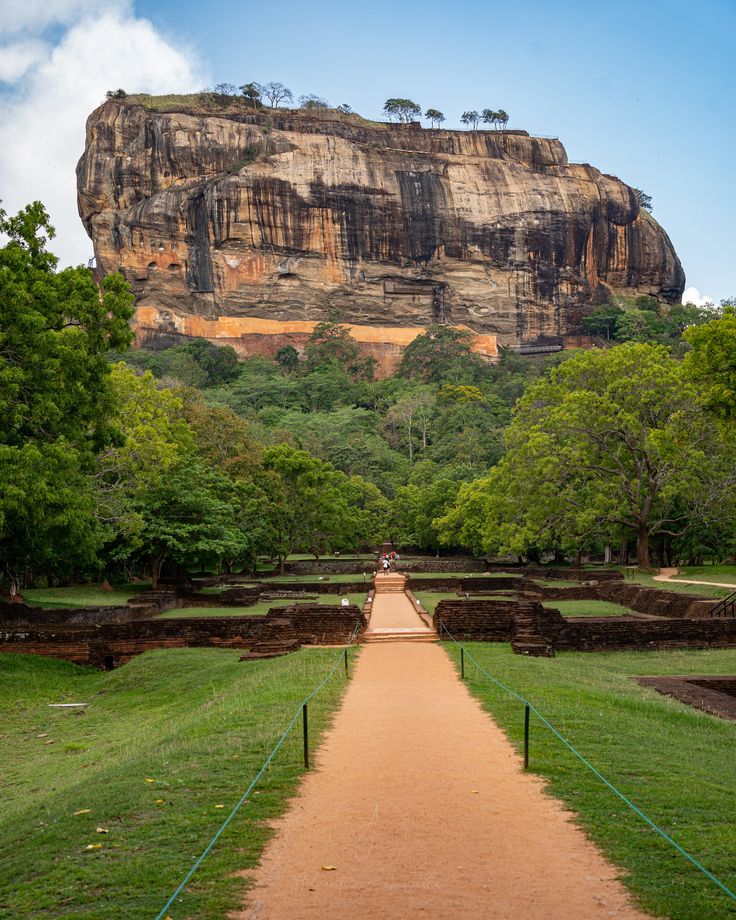 Panoramic view of Sigiriya